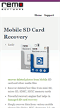 Mobile Screenshot of mobilesdcardrecovery.com